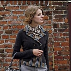 NWT Grey Sparrow Lined Jacket